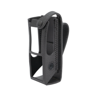 hard leather carry case, 3" swivel belt loop, display (pmln8299a)