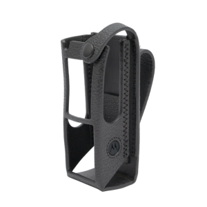 hard leather carry case, 2.5" swivel belt loop, display (pmln8300a)