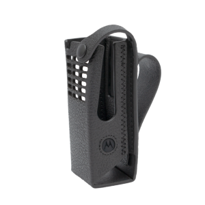 hard leather carry case, 3 fixed belt loop, non display (pmln8304a)