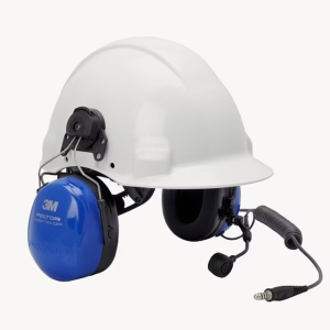 Motorola PELTOR ATEX Twin Cup Headset with Boom Mic PMLN6333A