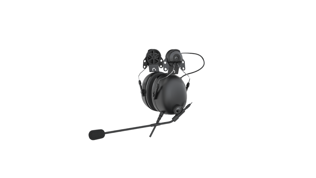 Hytera ECN50-P Helmet-Mount Radio Headset